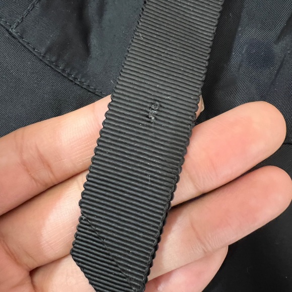 Lululemon Right as Rain Sweat Life Jacket Coat Windbreaker Long Nylon Black - Picture 5 of 6